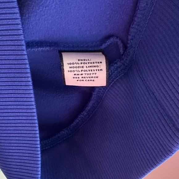 Fila Blue and Orange Zip-Up Hoodie - Picture 4 of 4